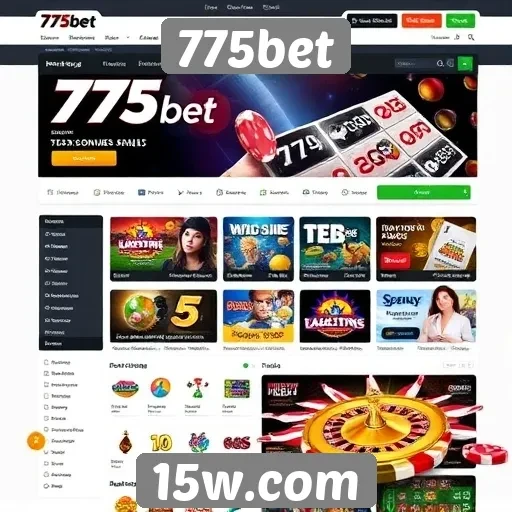 Experiência de usuário melhorada no 775bet
